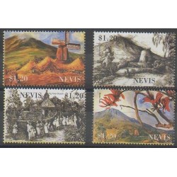 Nevis - 2002 - Nb 1615/1618 - Paintings