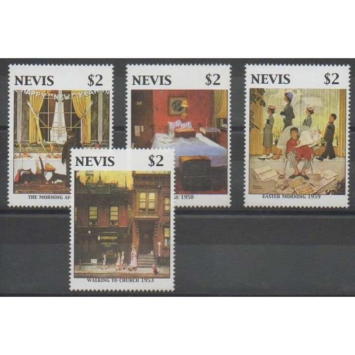 Buy this set of stamps of Nevis of the year 2004 (Nb 1736/1739).