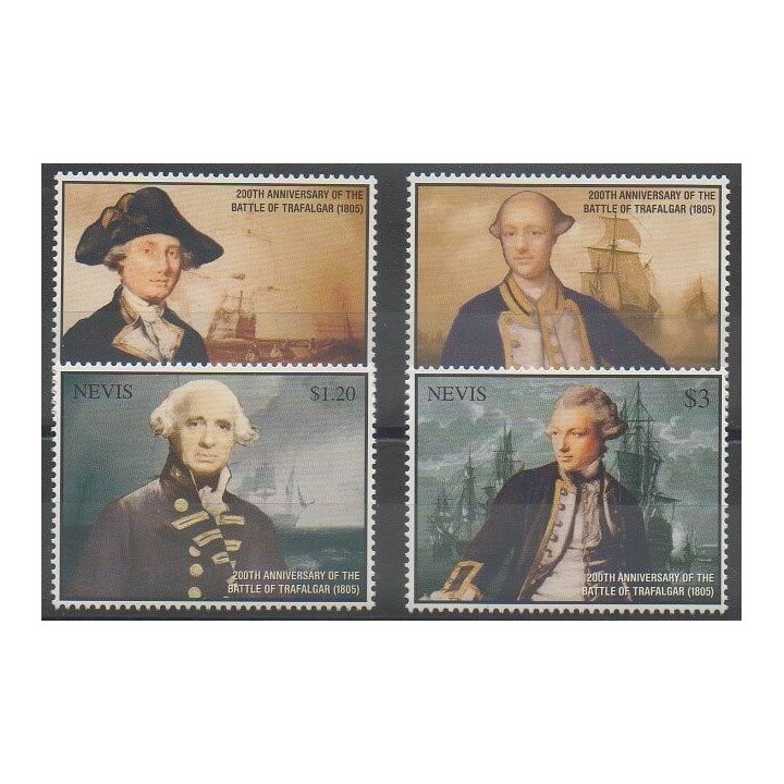 Buy this set of stamps of Nevis of the year 2005 (Nb 1842/1845).