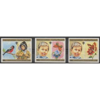 Acheter ces timbres de la République arabe du Yémen de l'année 1980 (No PA171/PA173ND).