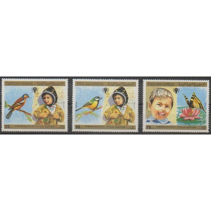 Buy this set of stamps of the Yemen Arab Republic of the year 1980 (Nb 325/327).
