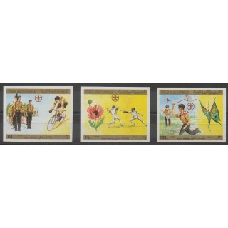 Buy these stamps of the Yemen Arab Republic of the year 1980 (Nb PA174/PA176ND).