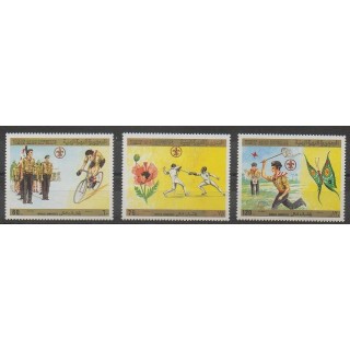 Acheter ces timbres de la République arabe du Yémen de l'année 1980 (No PA174/PA176).