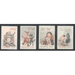 Pays-Bas - 1982- No 1193/1196 - Animaux