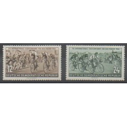 East Germany (GDR) - 1954 - Nb 164/165 - Various sports