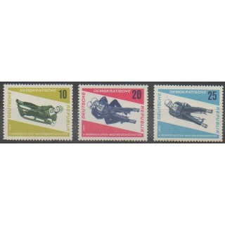 Buy this set of stamps of East Germany (GDR) of the year 1966 (Nb 853/855).