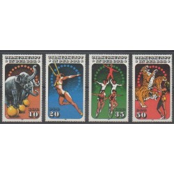 East Germany (GDR) - 1985 - Nb 2606/2609 - Circus or magic