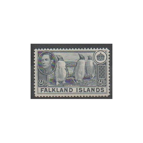 Falkland - 1937 - Nb 86 - Polar - Birds