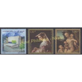 Timbres - Thème tableaux - Luxembourg - 2004 - No 1596/1598