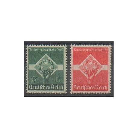 Allemagne - 1935 - No 530/531