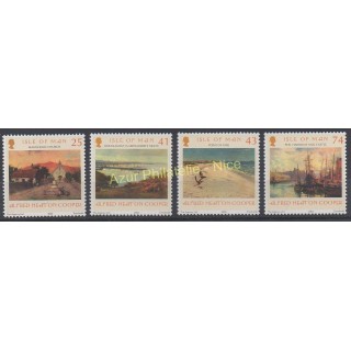 Timbres - Thème tableaux - Man (Ile de) - 2004 - No 1195/1198
