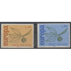 Italie - 1965 - No 928/929 - Europa