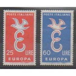 Italie - 1958 - No 765/766 - Europa