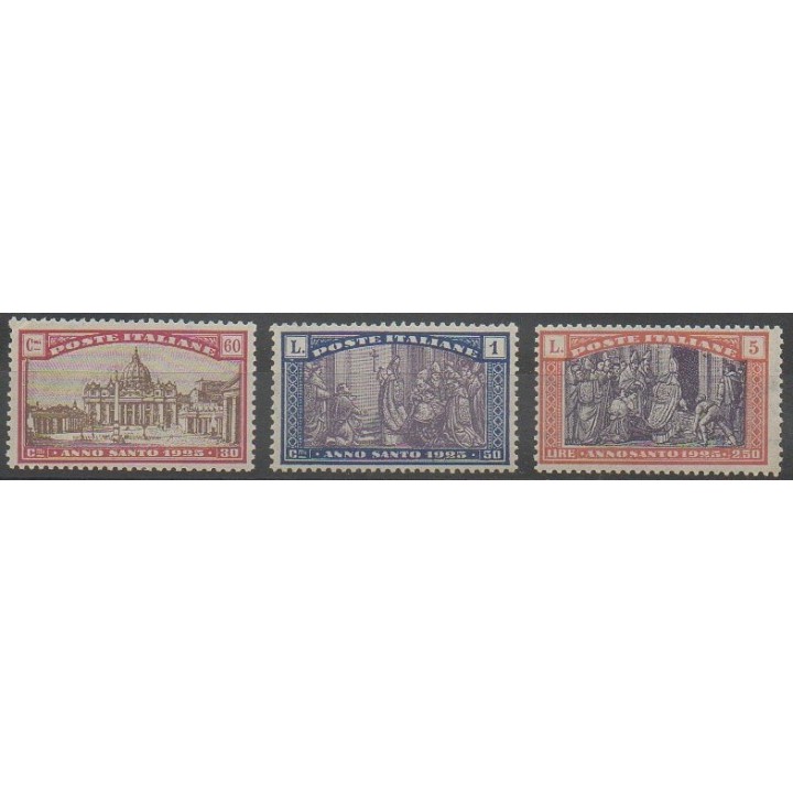 Acheter cette série de timbres d'Italie de l'année 1924 (No 166/168).