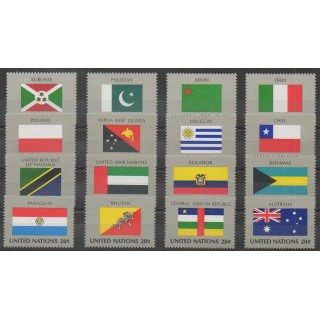 Buy this set of stamps of United Nations (UN - New York) of the year 1984 (Nb 416/431).