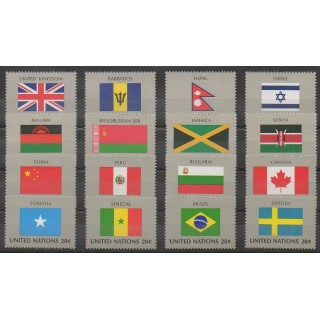 Buy this set of stamps of United Nations (UN - New York) of the year 1983 (Nb 390/405).