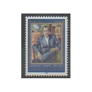 Buy this stamp of United Nations (UN - New York) of the year 1987 (Nb 487).