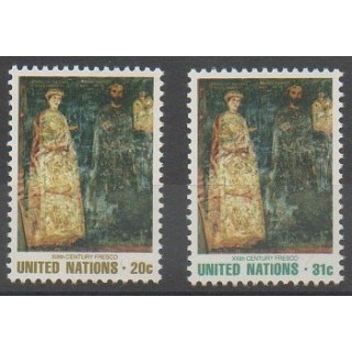 Acheter cette série de timbres des Nations Unies (bureau de New-York) de l'année 1981 (No 337/338).
