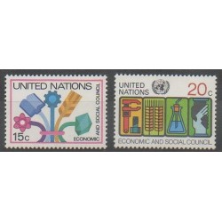 Nations Unies (ONU - New-York) - 1980 - No 332/333