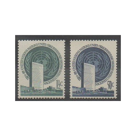 Nations Unies (ONU - New-York) - 1951 - No 2 et 10 - Nations unies