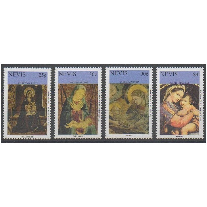 Buy this set of stamps of Nevis of the year 2005 (Nb 1880/1883).