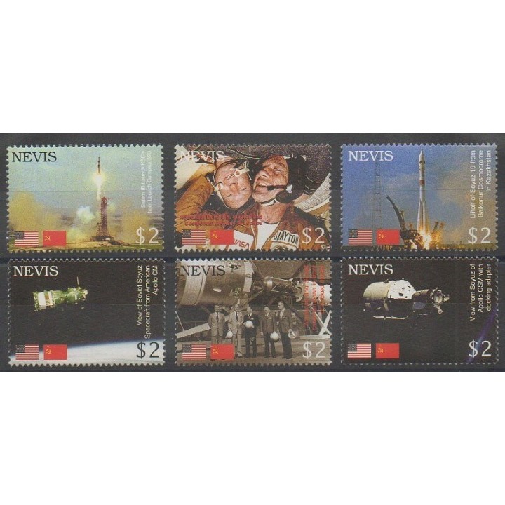 Acheter cette série de timbres de l'île de Nevis de l'année 2006 (No 1908/1913).