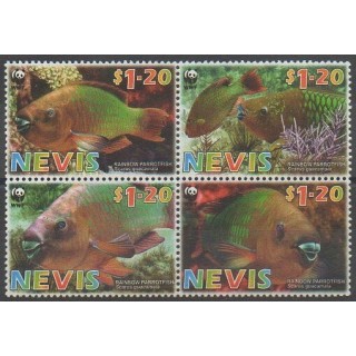 Buy this set of stamps of Nevis of the year 2007 (Nb 1938/1941).