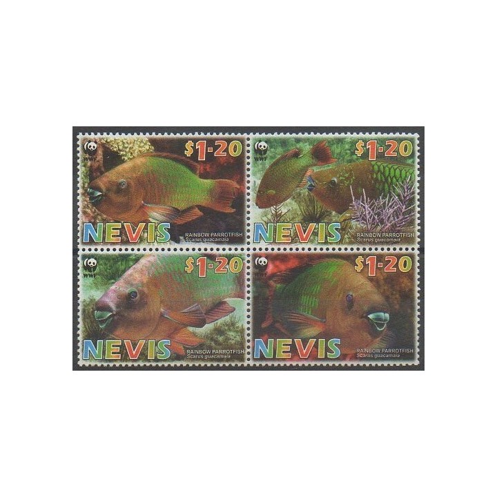 Buy this set of stamps of Nevis of the year 2007 (Nb 1938/1941).