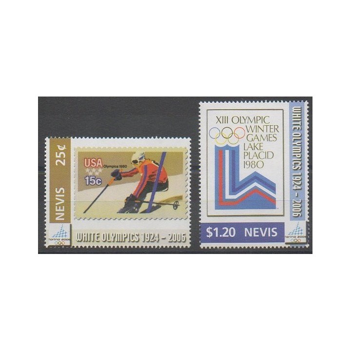 Buy this set of stamps of Nevis of the year 2006 (Nb 1918/1919).