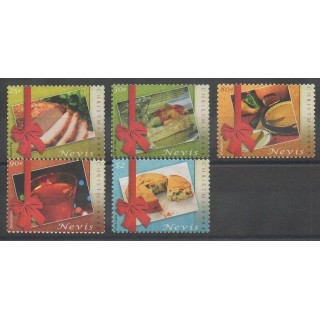 Acheter cette série de timbres de l'île de Nevis de l'année 2008 (No 2050/2054).