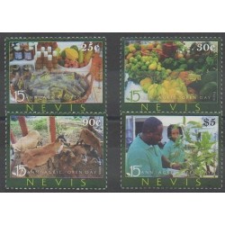 Nevis - 2009 - Nb 2059/2062 - Fruits or vegetables