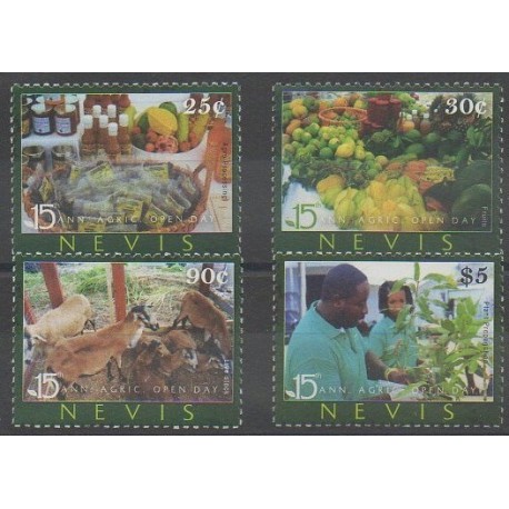 Nevis - 2009 - No 2059/2062 - Fruits ou légumes