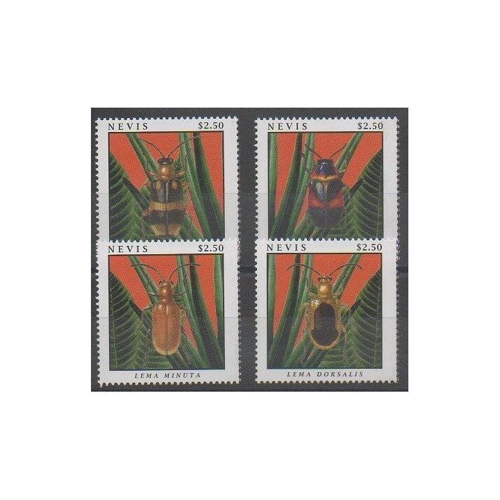 Acheter cette série de timbres de l'île de Nevis de l'année 2012 (No 2361/2364).