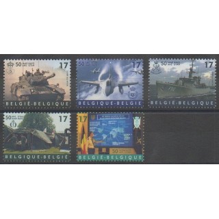 Buy this set of stamps of Belgium of the year 1999 (Nb 2809/2813).