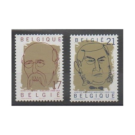 Belgique - 1999 - No 2838/2839 - Célébrités