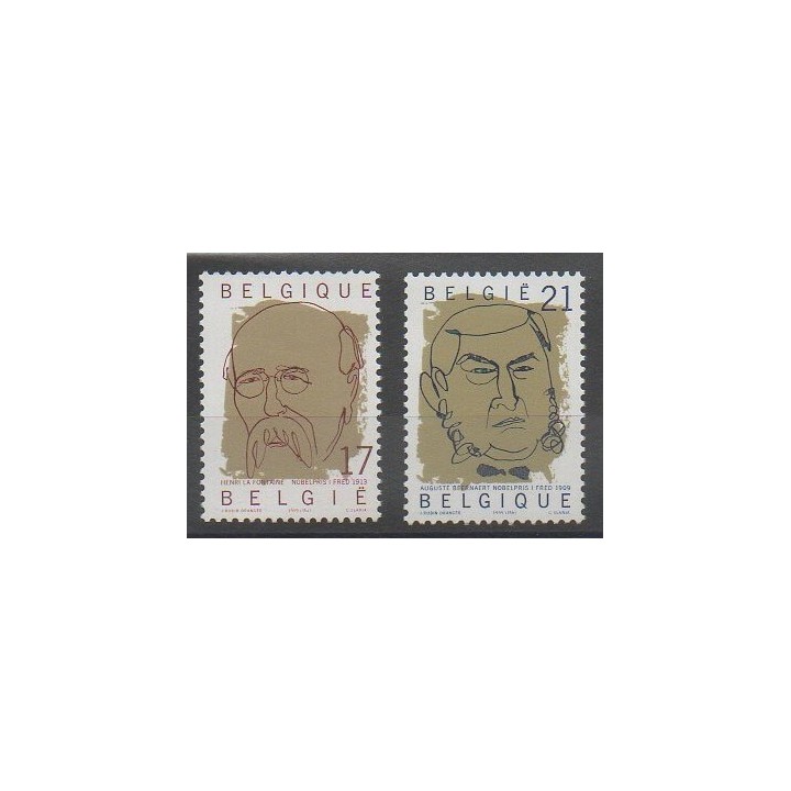 Buy this set of stamps of Belgium of the year 1999 (Nb 2838/2839).