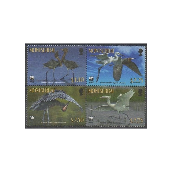 Acheter cette série de timbres de Montserrat de l'année 2010 (No 1360/1363).