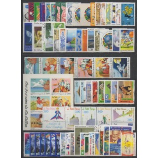 Buy the stamps and the 3 souvenir sheets of France of the year 1998 (Nb 3129/3210 - BF19/BF21).