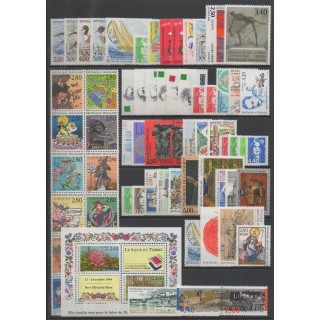Acheter les timbres et le bloc-feuillet de France  de l'année 1993 (No 2785/2853 - BF15).