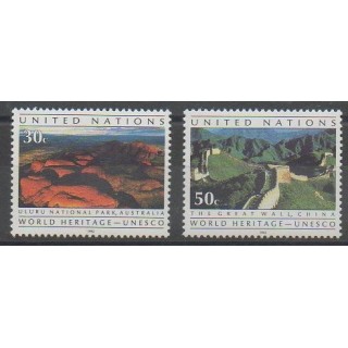 Buy this set of stamps of United Nations (UN - New York) of the year 1992 (Nb 605/606).