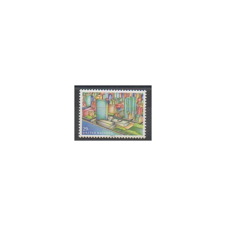 Buy this stamp of United Nations (UN - New York) of the year 1992 (Nb 619).