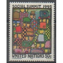 United Nations (UN - New York) - 1995 - Nb 668 - Paintings