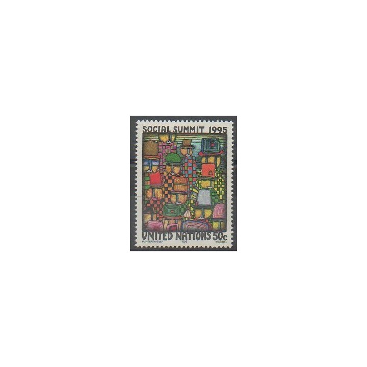 Buy this stamp of United Nations (UN - New York) of the year 1995 (Nb 668).