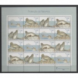 Portugal (Madeira) - 1993 - Nb F171/174 - Mamals - Sea life - Endangered species - WWF