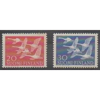 Buy this set of stamps of Finland of the year 1956 (Nb 445/446).