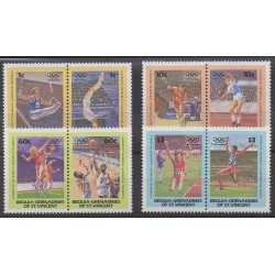 Saint-Vincent (Iles Grenadines) - Bequia - 1984 - No 19 - Jeux Olympiques d'été