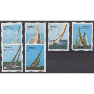 Buy this set of stamps of Saint Vincent (Grenadines) of the year 1988 (Nb 532/537).