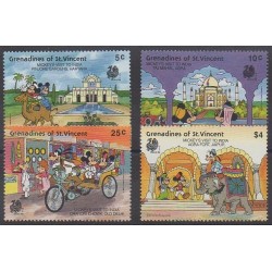 Saint Vincent (Grenadines) - 1989 - Nb 574/577 - Walt Disney
