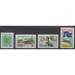 Nauru - 1974 - No 111/114 - Service postal