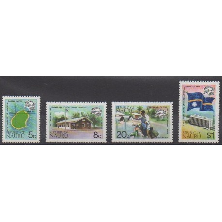 Nauru - 1974 - Nb 111/114 - Postal Service